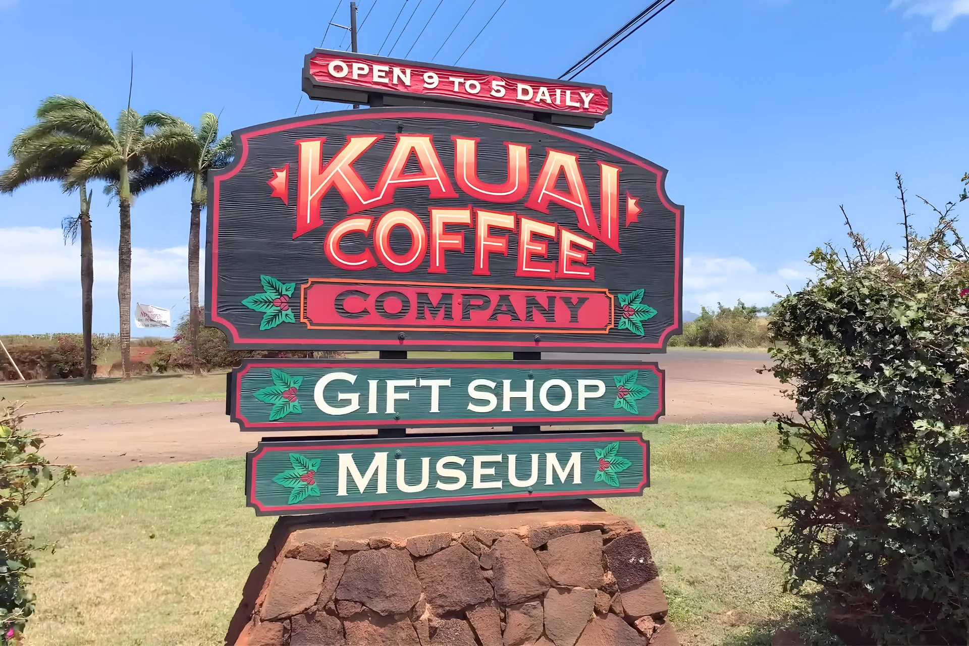 coffee in Hawaii served by the top Coffee Shops in Kauai % Kauai Coffee Company