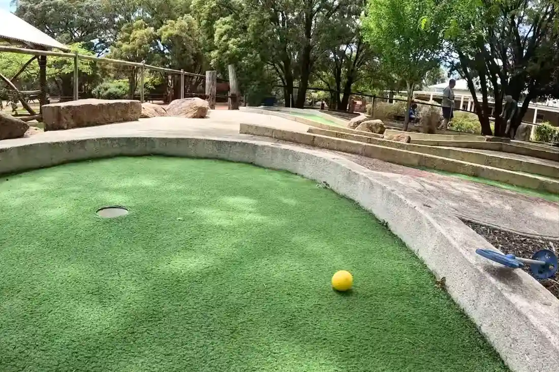 Discover Kauai Mini Golf at Anaina Hou Park, where fun meets nature % Mini Golf Ground at Kauai