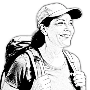 About Us % Linda Sketch for About Us Page